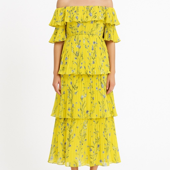 Layered Off The Shoulder Dress The Dyxey - Picture 7 of 10